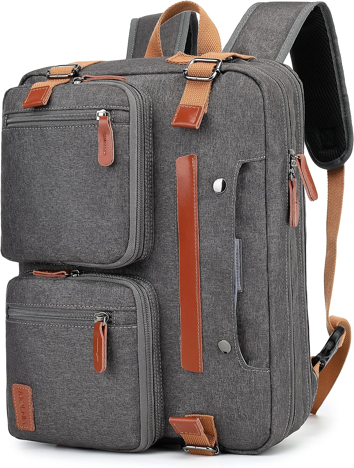 230527203141037_1 MOLNIA 3 in 1 Laptop Backpack, 17.3 inch Computer Bags for Men, Laptop Backpack for Men, for Travel Bussiness School Men Women, Black - Image 1